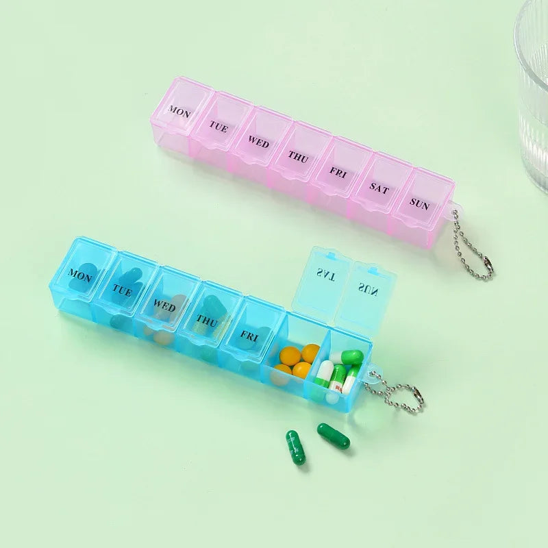 5 Colors Pill Case Organizer