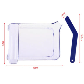 Transparent Plastic Pill Counting Tray With Spatulas