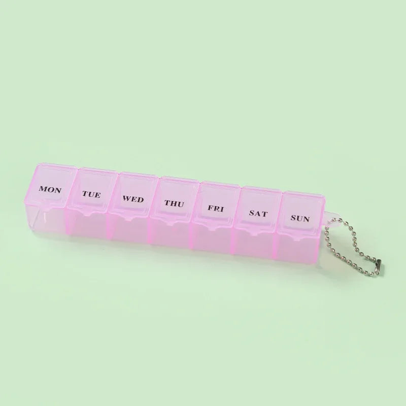 5 Colors Pill Case Organizer